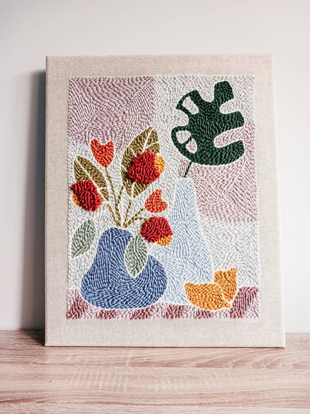 Obraz tekstylny "Dwa wazony" - obrazek 3