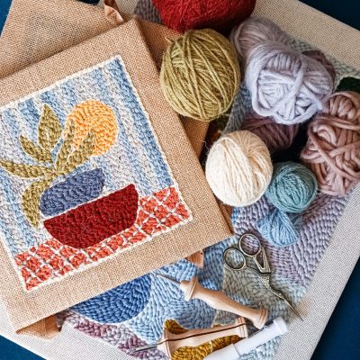 Twój pętelkowy obraz na zamówienie