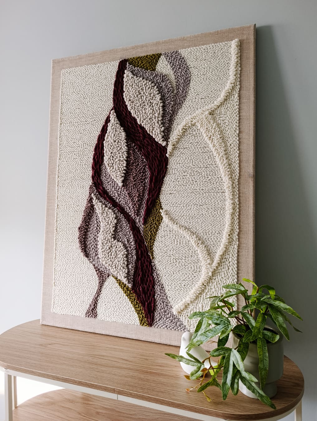 Obraz z wełny "Gerda's Garden" - obrazek 4